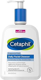 Daily cleaner for the cetaphil face for sensitive, mixed and oily skin, new 16 oz, fragrance -free, soft foam, soap -free, hypoallergenic.. Affordable choices, delivered fast — that's the DIAYTAR Nigeria promise.