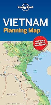 Lonely Planet Vietnam planning card.. DIAYTAR NIGERIA: Your trusted partner for affordable online shopping with reliable delivery timeframes.