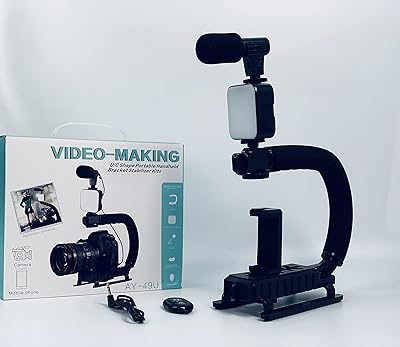 Luxury U-Rig Luxury Mobile phone support for vlogging and photography, video recording case and iphone-type mounting support (large).. Your one-click solution to affordable shopping, DIAYTAR NIGERIA delivers quality products nationwide.