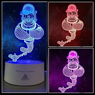 WOW-LAMPS ALADDIN GENIE HOWER 3D Toys for children's bedroom decoration, Hologram illusion lamp. Gifts for boys and girls. Nice stuff for less than $ 10 $ 20.. Shop smart, shop DIAYTAR - Nigeria's most affordable e-commerce platform with nationwide delivery.