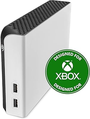 Seagate Xbox Game Drive Dock, 8 TB, Office external hard drive, with two USB, White ports, designed for 2 -year -old rescue services (STGG8000400).. Shop without boundaries at DIAYTAR NIGERIA, offering affordable products with convenient delivery times.
