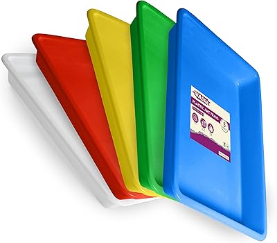 Set of plastic platforms without BPA Solstem 5 stackable and easy colors.. Discover shopping made effortless with DIAYTAR NIGERIA's comprehensive platform and quick shipping.
