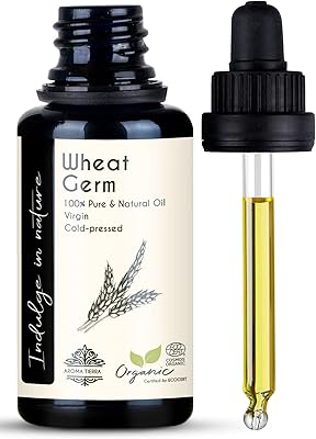 Wheat germ oil (organic certified) - premium quality, nourishing energy, hydrates, rejuvenit, repair, scar mask, anti -aging - 30 ml.. DIAYTAR NIGERIA redefines convenience with our vast product selection and swift nationwide delivery.