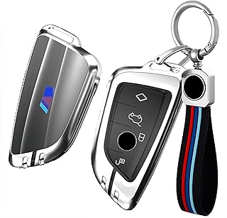 【TTQK】 Key case with metal shell + degraded 3D glass improved compatible with BMW 2 5 6 7 x1 false series,.. DIAYTAR NIGERIA: Where affordable shopping meets reliable nationwide delivery in less than a week.