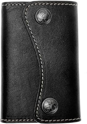 Zlyc keychain in real leather key with 6 buttons and hooks closed with card holder.. Experience the satisfaction of affordable shopping with DIAYTAR NIGERIA's nationwide 5-8 day delivery.