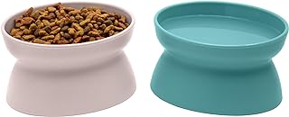 Set of bowls of chat food raised Kitty City, including a cup of water and a bowl of pet food.. Get top brands at bottom prices, only on DIAYTAR Nigeria.