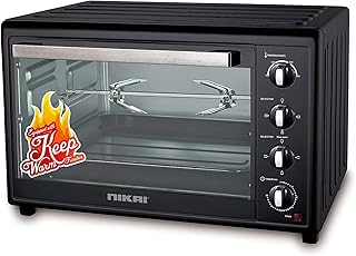 Nikai electric cooking oven, 120 liters, black, nt1201rca1.. Enjoy the simplicity of shopping with DIAYTAR NIGERIA, offering vast choices delivered in just 5-8 days.