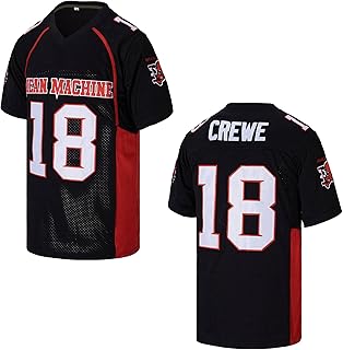 American football jersey for men #18 Paul Crow Mean Machine The Lonest Yard.. DIAYTAR NIGERIA: Your partner in affordable online retail with reliable delivery across the nation.
