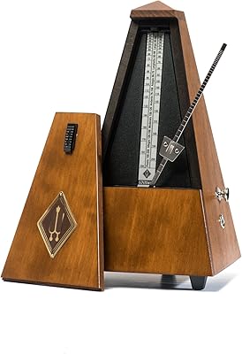 Wittner 813m wooden pyramid structure with metronome bell - matte brown.. Your trusted e-commerce destination, DIAYTAR NIGERIA offers extensive variety with reliable shipping.