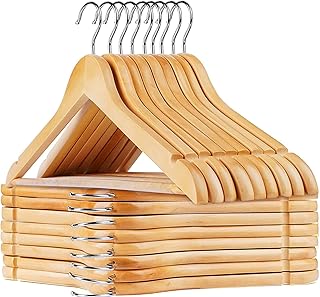 Wooden hangers (30 pieces) - High quality luxury wooden hangers - clothing hanger, non -slip wooden hangers at 360 degrees.. From fashion to electronics, DIAYTAR Nigeria brings it all to your doorstep — fast, easy, and affordable.