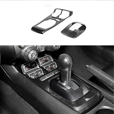 Razzboy Camaro speed change panel cover, 2 rooms, central speed change cover cover compatible with Chevrolet Chevrolet Camaro 2010-2015, interior fiber carbon accessories.. Why shop anywhere else? DIAYTAR Nigeria has it all and delivers fast.