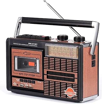 Retro FM radio cassette player and recorder with analog adjustment.. Shop with ease at DIAYTAR NIGERIA and enjoy our extensive product range delivered at affordable rates.