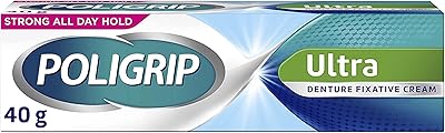 Polygrip adhesive cream for dental prostheses and partial prostheses to fix the teeth, ultra 40 grams, white.. Shop smart with DIAYTAR NIGERIA's vast selection and enjoy affordable shipping in just 5-8 days.