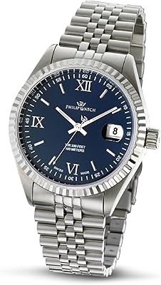 39 mm carib men's watch, silver, silver, bracelet.. DIAYTAR NIGERIA: Where affordability and variety come together with nationwide 5-8 day delivery.
