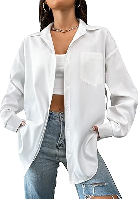 Georgletter relaxed blouse for women, large size, buttoned collar, long sleeves.. Your complete marketplace solution, DIAYTAR NIGERIA offers unbeatable value with delivery within the week.