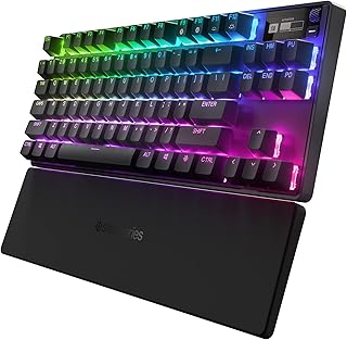 Wireless game keyboard Steelseries Apex Pro TKL 2023, the fastest adjustable adjustable keyboard, Bluetooth 5.0 2.4 GHz, American QWERTY design, 64865, integrated (TKL) 2023.. Why waste time in traffic when you can shop online at DIAYTAR Nigeria? Enjoy convenience, unbeatable prices, and prompt delivery anywhere in Nigeria.