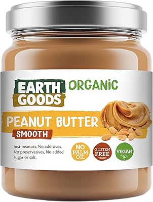220g of organic biological peanut butter Earth Goods.. Say goodbye to long wait times — DIAYTAR Nigeria ships in just 5–8 days!