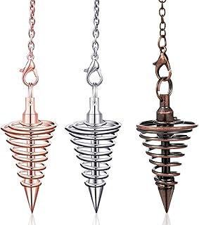 3 pieces mineral digging pendulum in copper pendulum chain reiki therapy pendulum chain in silver for the balance of meditation yoga.. DIAYTAR NIGERIA connects you with thousands of products at competitive prices, delivered within a week.