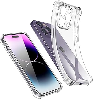 Ugreen Ultra-fine mobile phone case for iPhone 14 Pro Max 6.7 inch, in flexible TPU material with bumper in the four corners, protection against shocks, scratches and falls, transparent shell for iPhone 14 pro.. Skip the lines and shop online — DIAYTAR Nigeria delivers to your door in days.