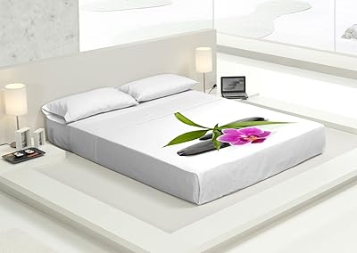 Japanese sheets Tsuki Kanwa Zen Chillout 100 % Cotton (bed 105).. DIAYTAR NIGERIA: Bridging the gap between consumers and quality products with affordable nationwide shipping.