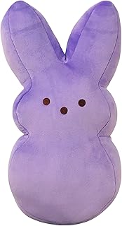 Just Born Babies 15 "plush rabbit | Easter (purple) 6" wide.. No stress, no delays — DIAYTAR Nigeria is your trusted shopping partner.