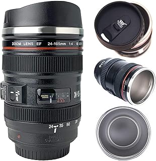 Coffee cup with steel Camer's Camera Camera.. Experience shopping freedom with DIAYTAR NIGERIA's comprehensive marketplace delivered within 8 days.