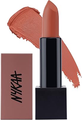 Ultra matte lip lips Nykaa (Gen 11) - Brown - Lipstick with a mat finish with formula enriched with jojoba oil, long outfit and light (5g).. With DIAYTAR Nigeria, you can browse through thousands of items at the best prices. Place your order today and receive it in less than a week.