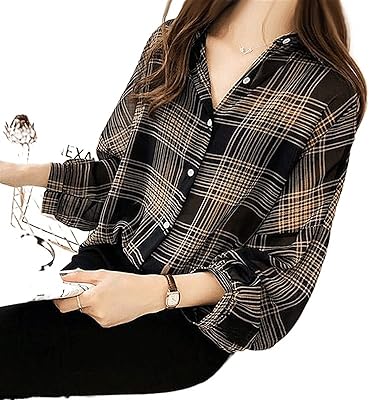 Zoikom blouses, oversized shirt with silk muslin, long sleeve shirt single buttoning, fine wild wilderness shirt (color: hortel, size: xxl).. Discover thousands of products on DIAYTAR Nigeria — from fashion and electronics to home goods. We guarantee quick delivery and competitive pricing across the board.