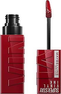 Maybelline liquid lipstick superstay vinyl ink, highly pigmented color and instant shine, cranberry red lipstick, 0.14 fl. Oz., 1 room.. Experience shopping freedom with DIAYTAR NIGERIA's vast selection and 5-8 day nationwide delivery service.
