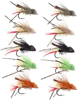 10pcs Wifreo Size 6 Weed Fly Hopper Trout Wild Fly Fishing 5 Complete Colors.. Skip the traffic, shop online — DIAYTAR Nigeria brings it to you.