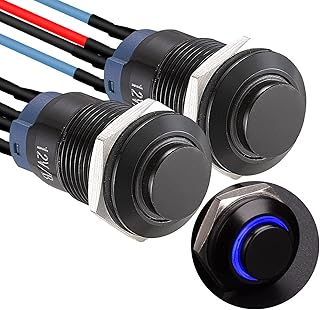 SPST PRE-CA-LOVE SPST button switch in round aluminum alloy 150 mm high 1 normally open with led ring.. Discover the perfect balance of selection and value with DIAYTAR NIGERIA's nationwide delivery service.
