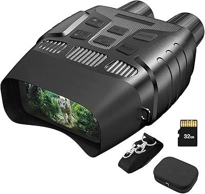 Hyxium night vision glasses for adults - digital infrared binoculars that can record photos and videos with a 32 GB memory card.. DIAYTAR NIGERIA: Where every click leads to affordable purchases delivered promptly to your door.