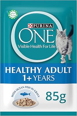 Purina wet food one healthy for adult cats, sea fish flavor, 85 g.. Shop anytime, receive on time — only with DIAYTAR Nigeria.