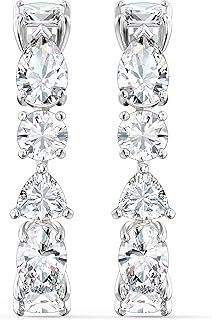 Fine tennis jewelry set for women Swarovski with rhodied pink gold color and transparent crystals.. Discover why thousands choose DIAYTAR NIGERIA for affordable products delivered in less than a week.