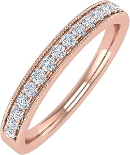 Classic wedding ring in diamond 1/5 carat in 10 carat gold.. DIAYTAR NIGERIA brings online shopping to every Nigerian with affordable prices and reliable shipping.