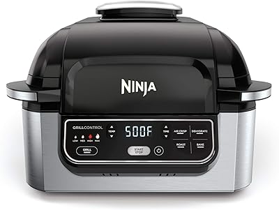 Interior grill 5 in 1 ninja food ag301 with air fryer to roast.. Affordable luxury and fast service — only on DIAYTAR Nigeria.