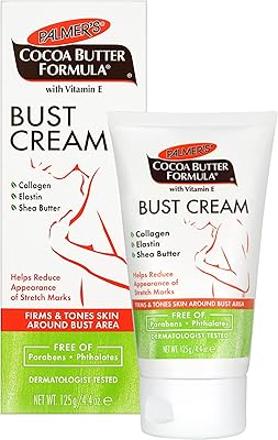 Firming massage cream for the Palmer's cocoa butter bust with vitamin E - 125 g.. Shop the smart way with DIAYTAR Nigeria — fast delivery, affordable everything.