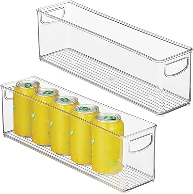 Plastic kitchen organizer Mdesign Storage tray with handles for pantry.. Shopping has never been easier — DIAYTAR Nigeria delivers it all in 5–8 days.