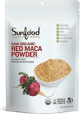 Sunfood Superfoods - Organic Red Maca Powder 227 g 8 Oz 117153.. Big selection, small prices — shop now on DIAYTAR Nigeria.