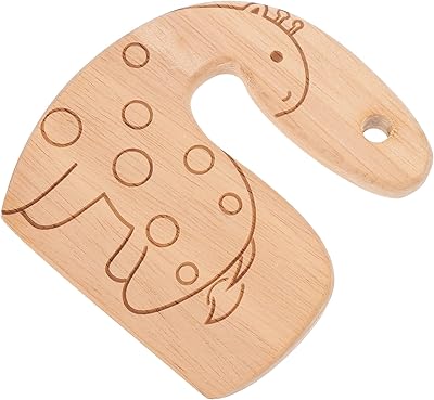 Wooden giraffe wooden toy Netherly wooden cutting for fruits and vegetables in complete safety, Early educational toy for children.. Shop confidently with DIAYTAR NIGERIA's vast product range and budget-friendly nationwide shipping.