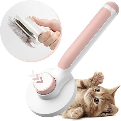 Payment animal grooming brush, cat brush and dog for long and short hairs, soft stainless steel hairs for quick cleaning to eliminate tangles, dead hairs and dirt.. Discover the convenience of DIAYTAR NIGERIA's vast e-commerce platform with delivery in just 5-8 days.