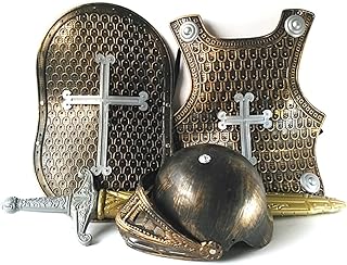 Medieval knight armor set, Halloween children's game toy, simulation game accessories, armor + sword + 4 -room helmet/set.. Nigeria's e-commerce leader delivers unmatched variety and value to your doorstep in just 5-8 days.