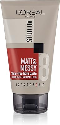 Mate Messi hair cream from L'Oréal Paris Studio Line, 150 ml.. Everything you need is on DIAYTAR Nigeria — just a click away.