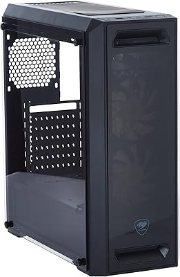 Cougar mx350 game housing, medium tower, tempered glass window, 2 preinstalled fans, RVB.. Need something fast? Order it now from DIAYTAR Nigeria.