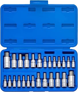 Nyiko sewn hexagonal socket game | 5/64 - 9/16 "SAE, 2 - 14 mm metrics, game of 26 pieces, model 01144a.. From essentials to electronics, DIAYTAR Nigeria ships your order in no time.