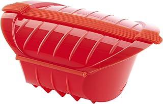 Leko deep steam bag 1-2 people with red tray.. Your everyday shopping destination, DIAYTAR NIGERIA offers quality and value delivered within days.