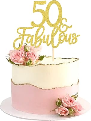 Bloomomoon Lot of 3 50 pics with golden glitter cakes with ".. DIAYTAR NIGERIA brings the market to your screen with thousands of affordable products delivered to your door.