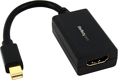 Startec. com Mini Displayport adapter to HDMI - 1080p - Mini DP to screen/HDMI monitor/TV - Passive video converter MDP 1.2 to HDMI - The improved version is MDP2HDEC (MDP2HDMI))))))).. Your digital shopping destination, DIAYTAR NIGERIA combines variety with affordability and quick delivery.