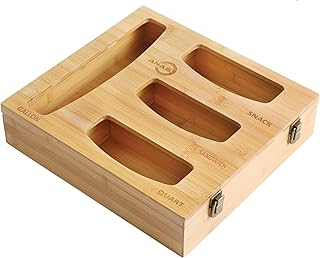 Zipling Anas bag storage organizer | in bamboo plastic for drawer.. Experience shopping satisfaction with DIAYTAR NIGERIA's vast selection and nationwide delivery service.