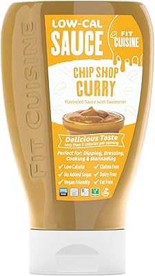 Sauce Fit Cuisine Low calories - Low calories sauce to promote weight management, low carbohydrate diet, keto, vegan compatible, to soak, season, cook, marinate - 425 ml (curry chip shop).. DIAYTAR NIGERIA: Revolutionizing how Nigerians shop with affordable prices and prompt delivery services.